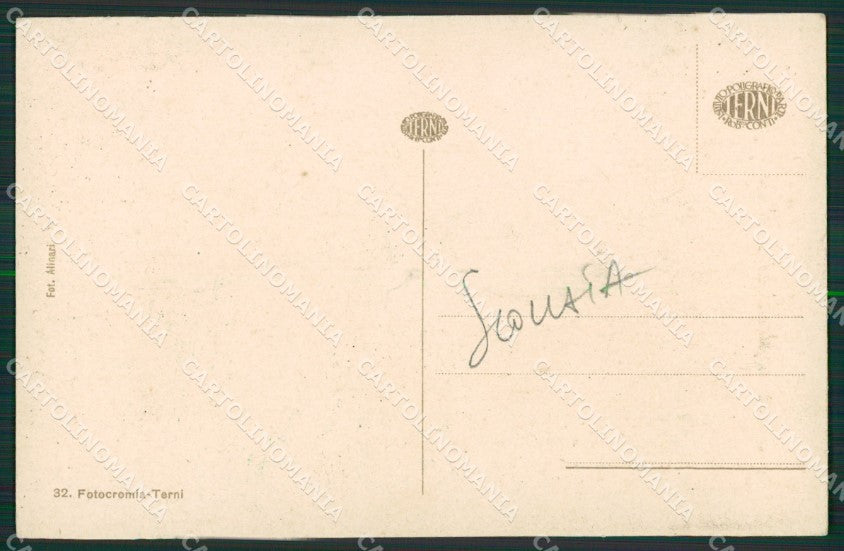 Trieste Città SCOLLATA cartolina KV2928 – retro