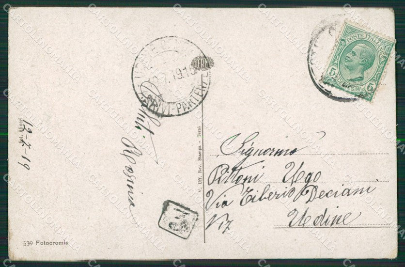 Trieste Città cartolina KV2929 – retro