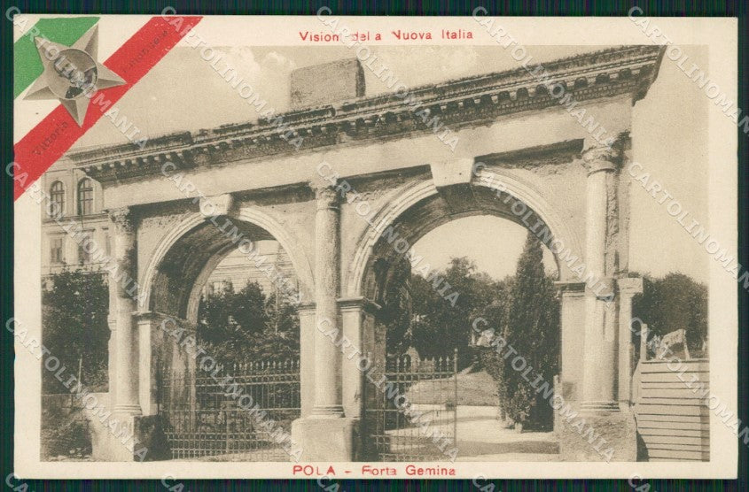 Croazia Pola cartolina KV2935 – fronte