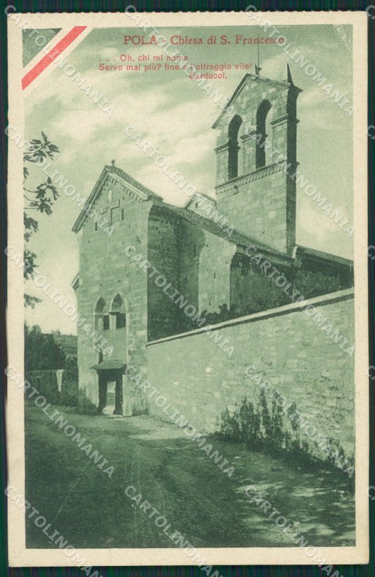 Croazia Pola Carducci cartolina KV2944 – fronte