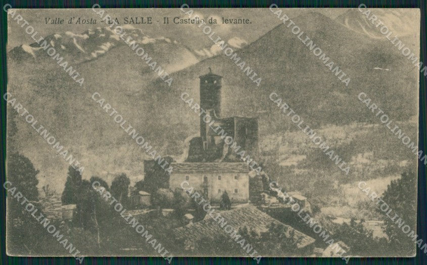 Aosta La Salle RIFILATA cartolina KV2953 – fronte