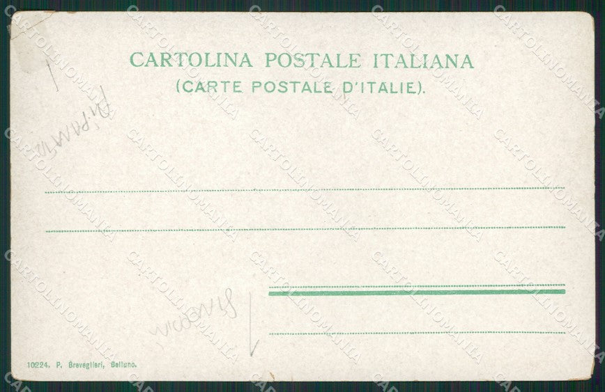 Belluno San Vito di Cadore STRAPPINO RIPARATA cartolina KV2954 – retro