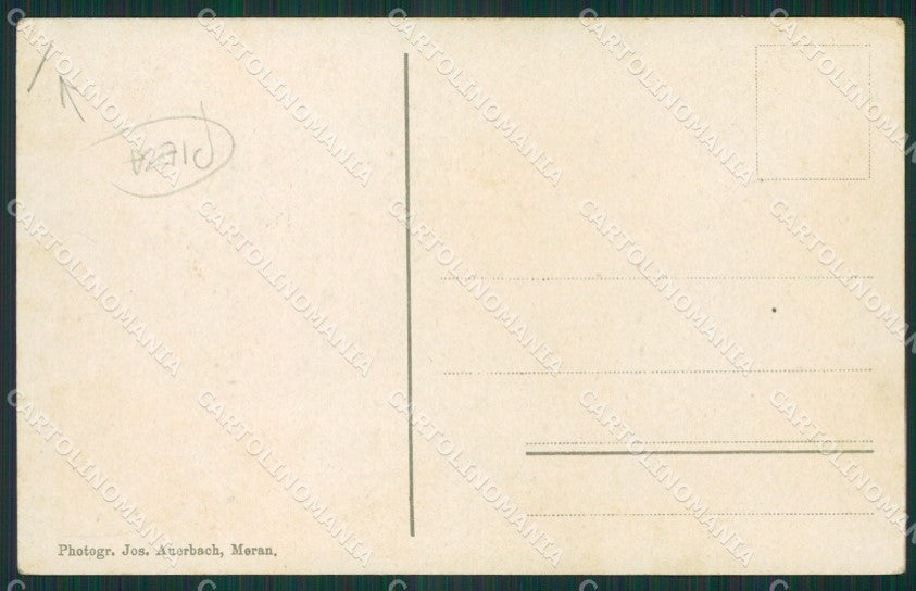 Bolzano Merano Mendola PIEGA cartolina KV2961 – retro