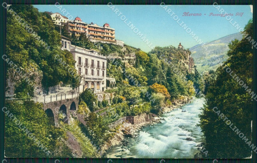 Bolzano Merano cartolina KV2967 – fronte