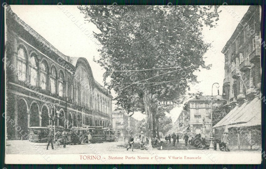 Torino Città Stazione cartolina KV2975 – fronte