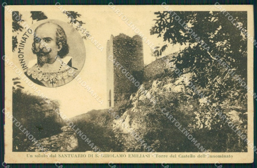 Lecco Vercurago San Girolamo Emiliano Manzoni cartolina KV2977 – fronte