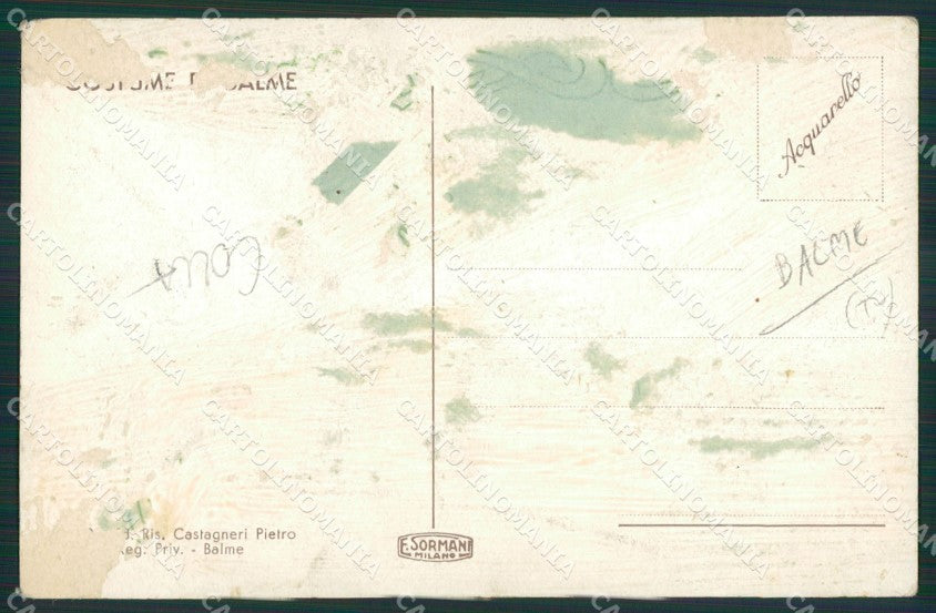 Torino Balme COLLA cartolina KV2978 – retro