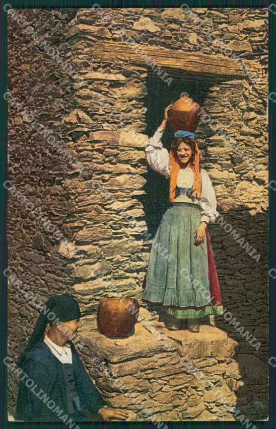 Nuoro Aritzo Costumi cartolina KV2988 – fronte