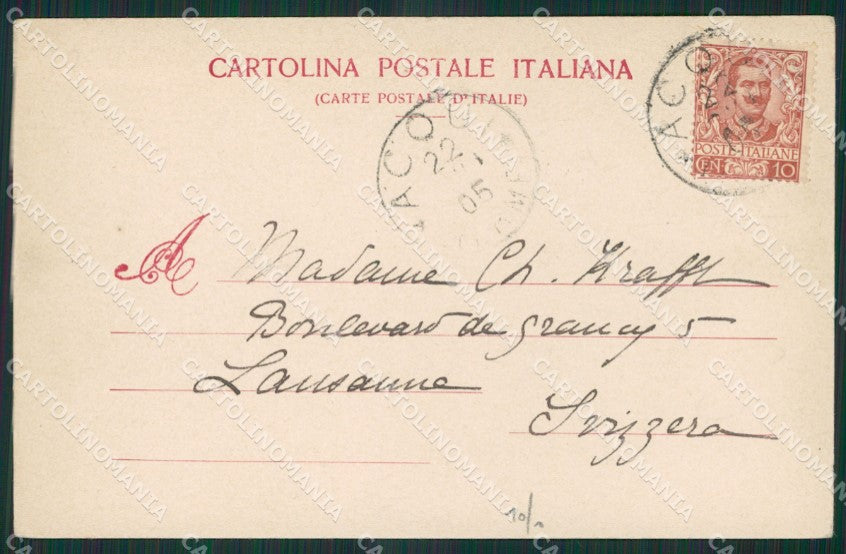 Alessandria Acqui cartolina KV2990 – retro