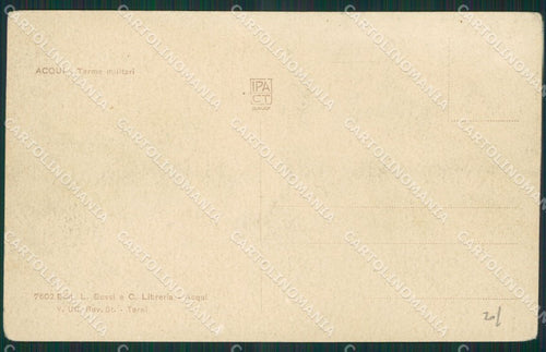 Alessandria Acqui cartolina KV2992 – retro