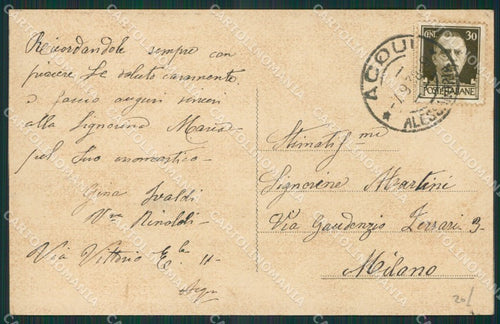 Alessandria Acqui cartolina KV2993 – retro