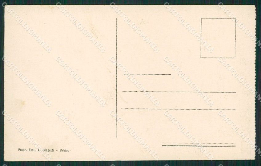 Pesaro Urbino cartolina KV3003 – retro