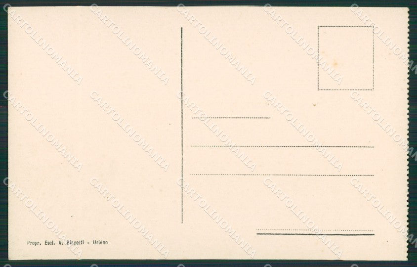 Pesaro Urbino cartolina KV3004 – retro