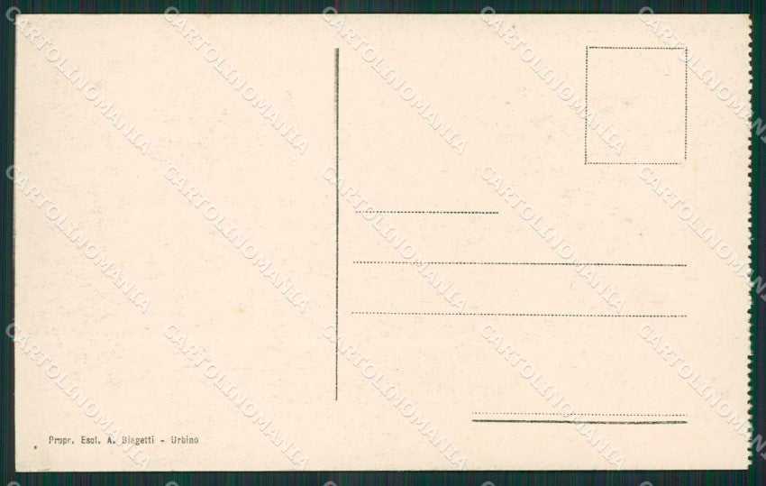 Pesaro Urbino cartolina KV3005 – retro