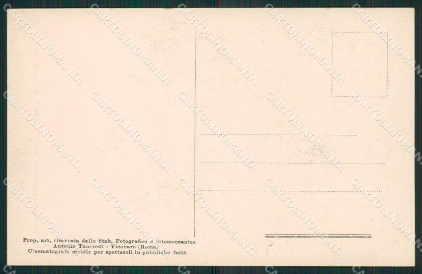 Roma Vicovaro cartolina KV3007 – retro