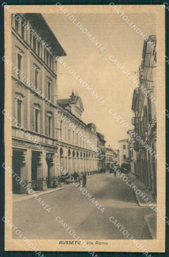 Parma Busseto PIEGHINA cartolina KV3010 – fronte