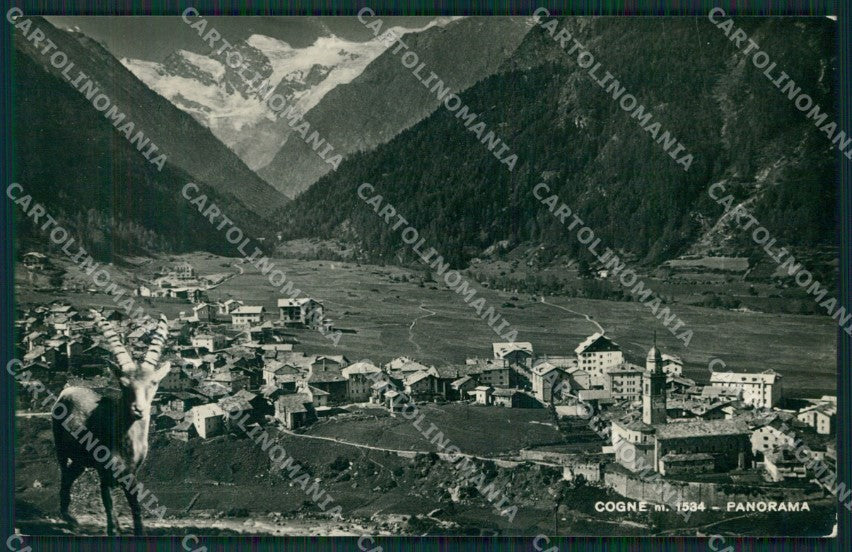 Aosta Cogne Foto cartolina KV3034 – fronte