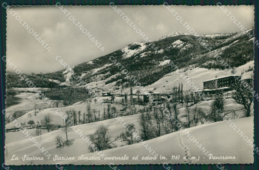 Modena Lama Mocogno La Santona Nevicata Foto cartolina KV3053 – fronte