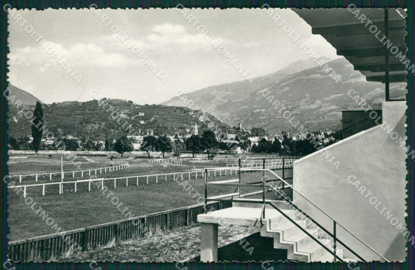 Bolzano Merano Ippodromo Foto cartolina KV3062 – fronte
