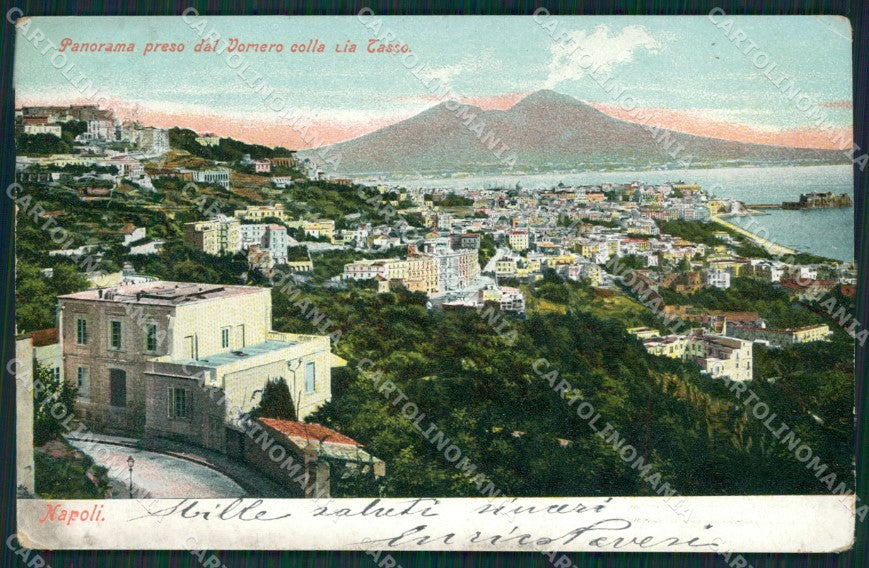 Napoli Città cartolina KV3070 – fronte