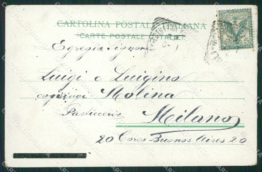 Napoli Città cartolina KV3070 – retro