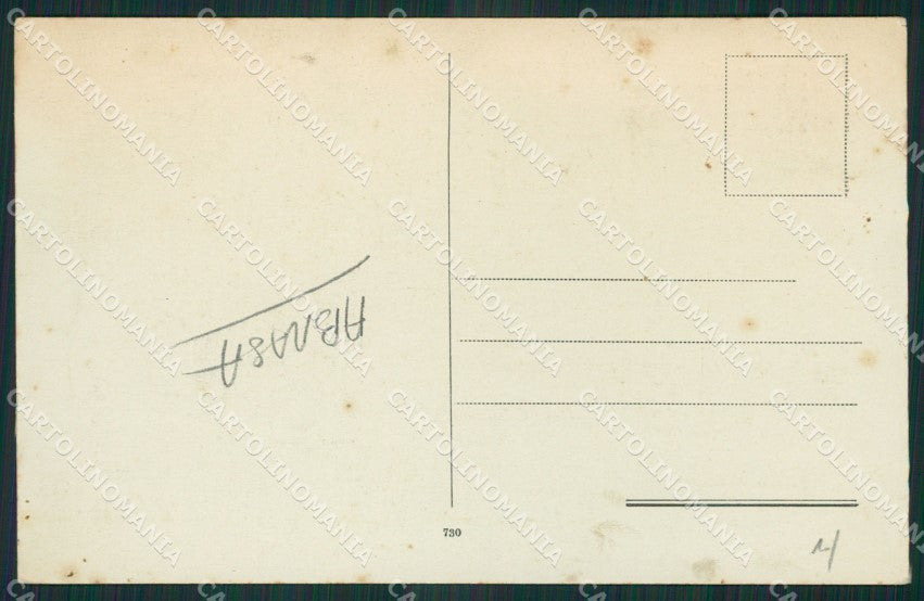 Palermo ? Parini ABRASA cartolina KV3083 – retro