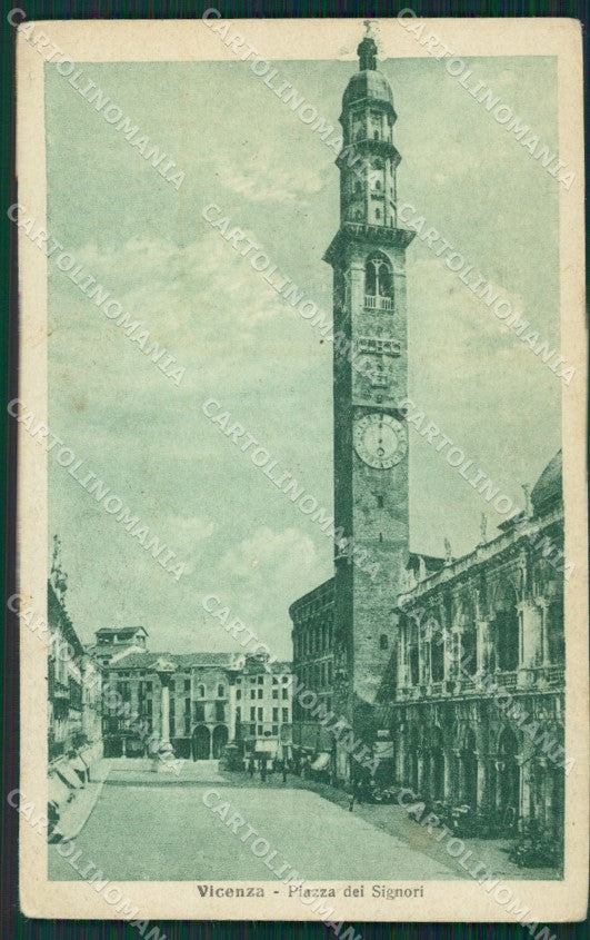 Vicenza Città PIEGHE cartolina KV3086 – fronte