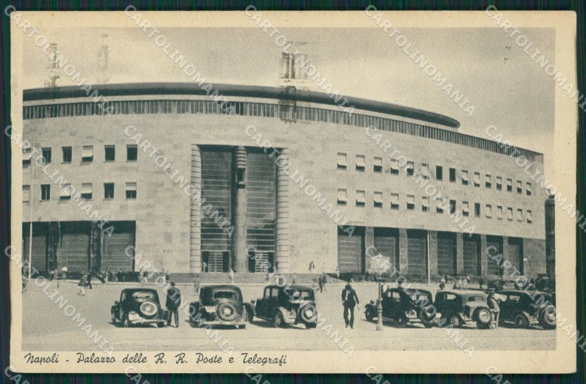 Napoli Città Poste cartolina KV3098 – fronte