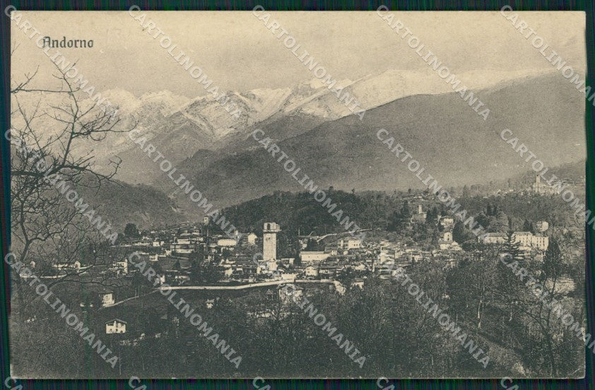 Biella Andorno cartolina KV3100 – fronte