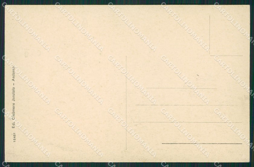 Biella Andorno cartolina KV3100 – retro