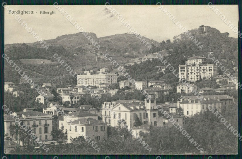 Imperia Bordighera cartolina KV3117 – fronte