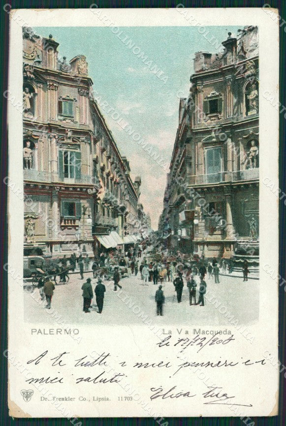 Palermo Città cartolina KV3135 – fronte