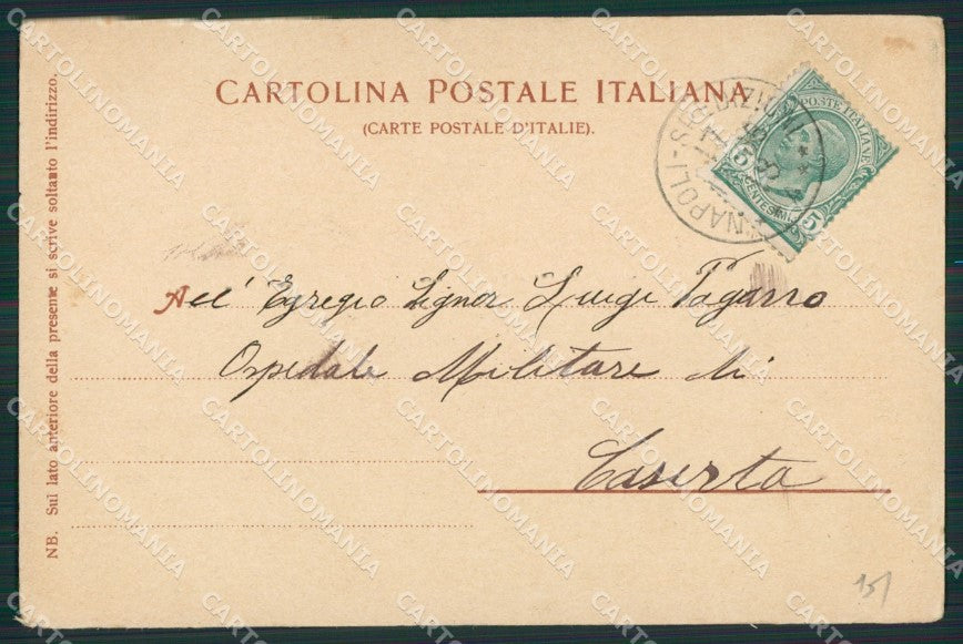 Palermo Città cartolina KV3135 – retro