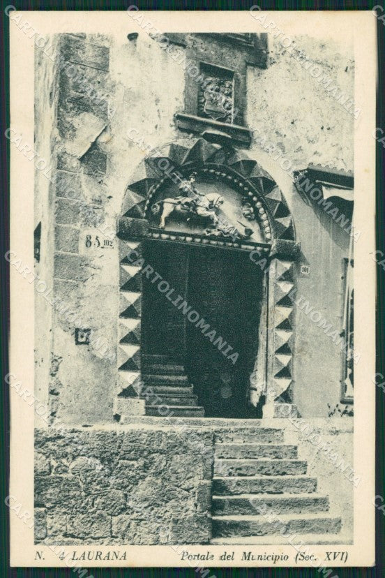 Croazia Laurana Municipio cartolina KV3136 – fronte