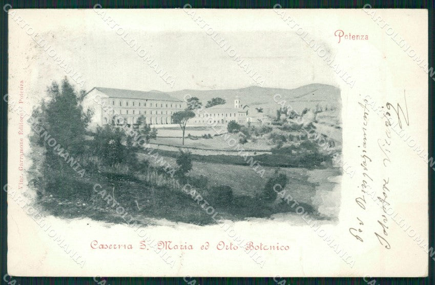 Potenza Città Caserma cartolina KV3160 – fronte