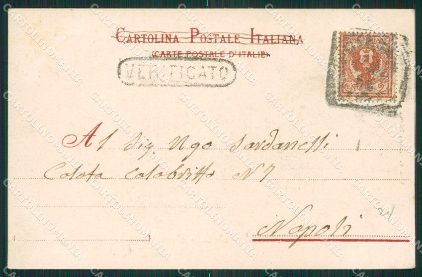 Potenza Città Caserma cartolina KV3160 – retro