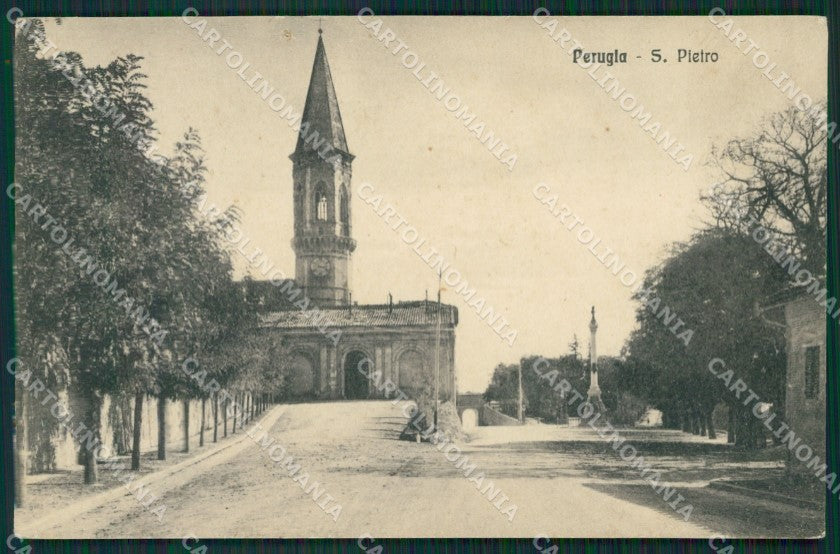 Perugia Città FORO cartolina KV3196 – fronte