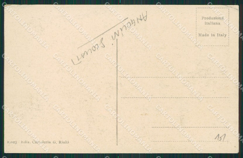 Perugia Gubbio ANGOLINI SCOLLATI cartolina KV3201 – retro
