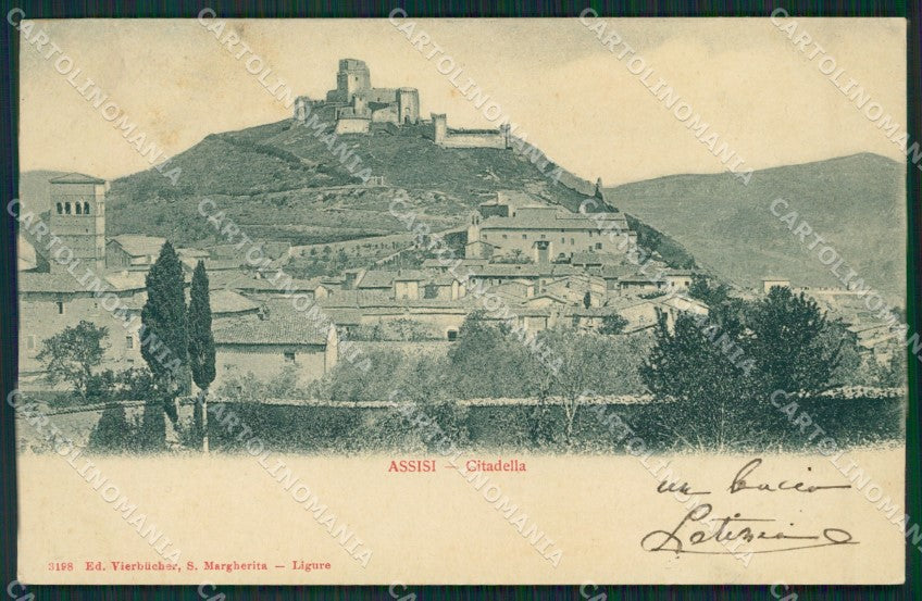 Perugia Assisi cartolina KV3203 – fronte