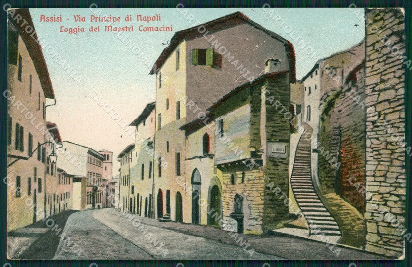 Perugia Assisi cartolina KV3204 – fronte