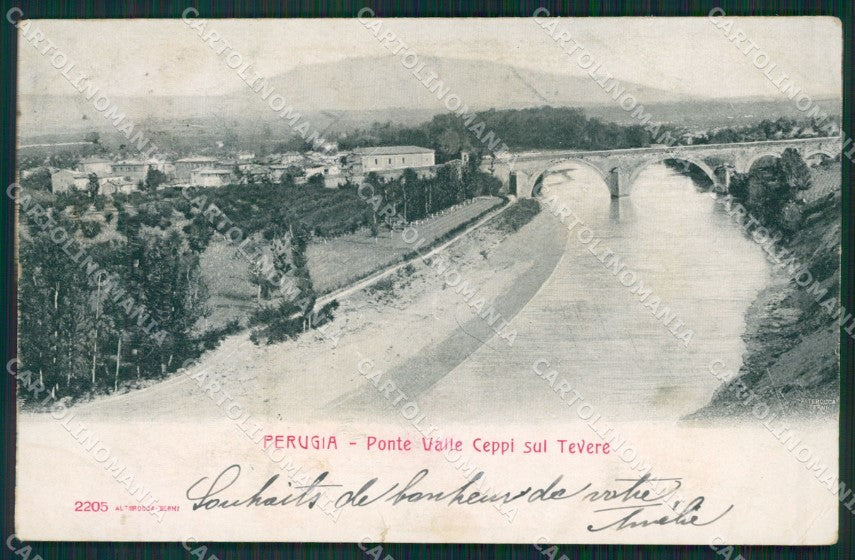 Perugia Città Alterocca 2205 STRAPPINO cartolina KV3207 – fronte