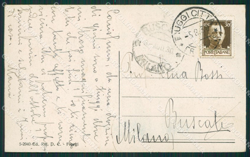 Frosinone Fiuggi cartolina KV3220 – retro