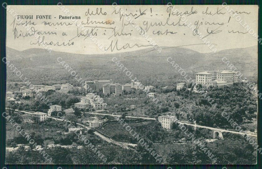 Frosinone Fiuggi Fonte di cartolina KV3221 – fronte