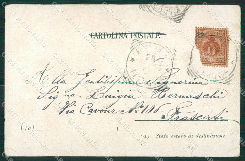 Roma Costumi cartolina KV3239 – retro