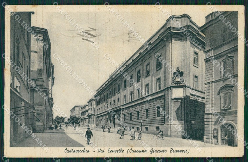 Roma Civitavecchia PIEGA cartolina KV3241 – fronte