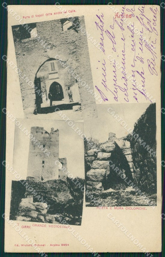 Frosinone Arpino cartolina KV3248 – fronte