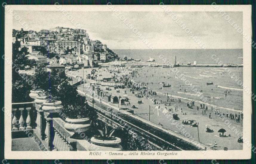 Foggia Rodi cartolina KV3262 – fronte