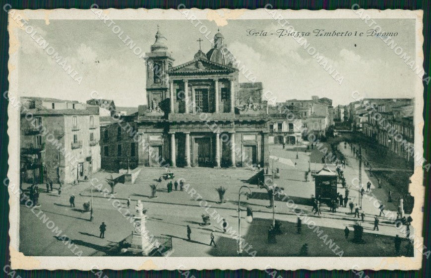 Caltanissetta Gela ABRASA cartolina KV3264 – fronte