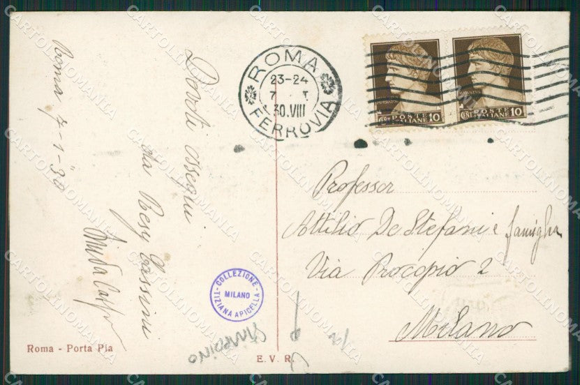 Roma Città STRAPPINO cartolina KV3266 – retro
