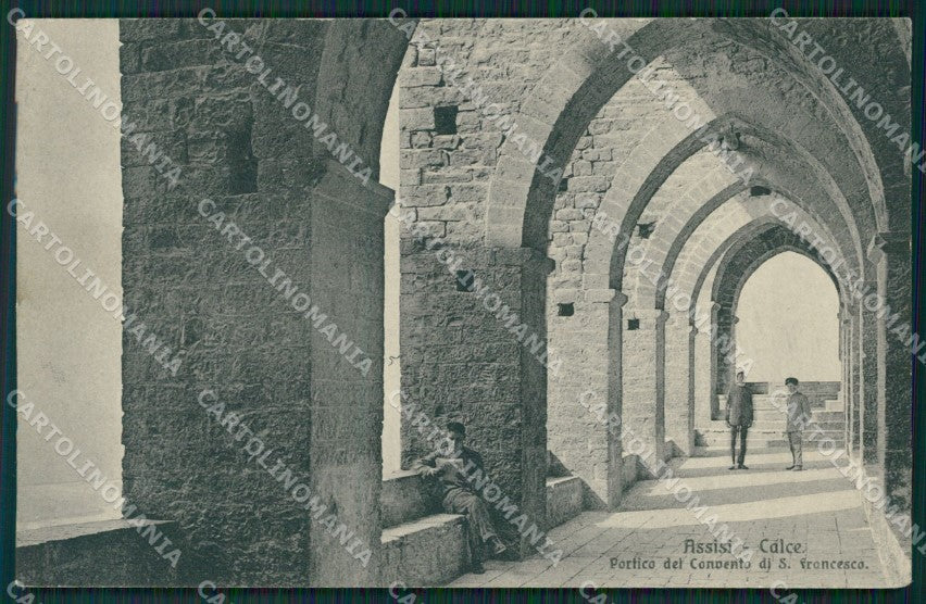 Perugia Assisi Calce cartolina KV3296 – fronte
